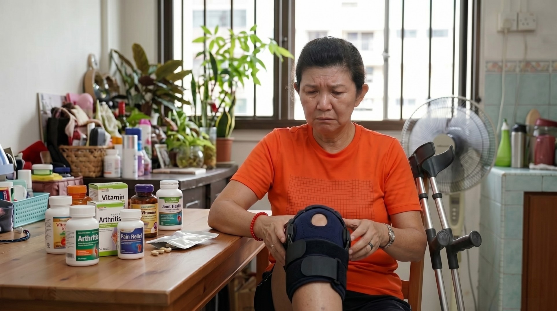 Daily life changes when knee pain grows